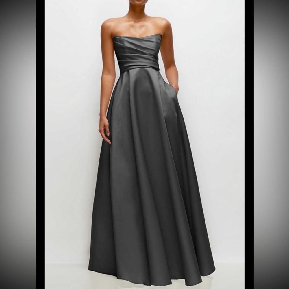 ALFRED SUNG Black Maxi Dress